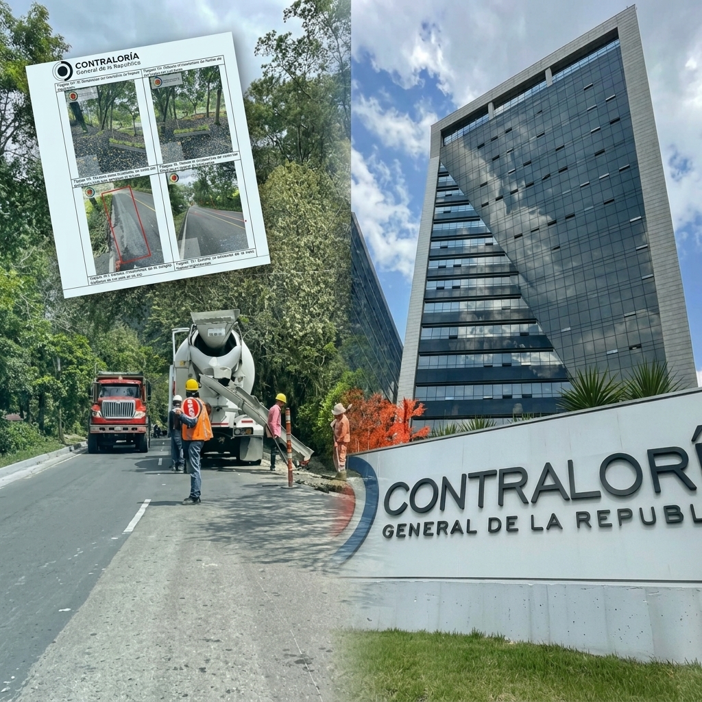 La Contraloría enciende alarmas por presuntas irregularidades en millonaria obra del Tolima. Corredor vial Ibagué-Rovira ¿Quiénes son los ingenieros señalados?